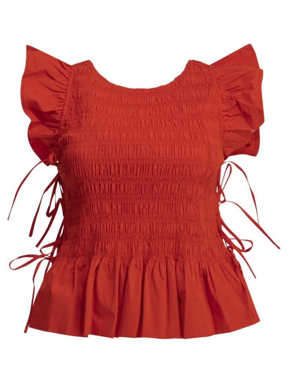 Ganni Casual Pleated Top Tag Size 36 Women - Picture 1 of 4